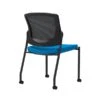 Union & Scale Workplace2.0™ Fabric Guest Chair, Cobalt, Integrated Lumbar, Armless, Stationary, Fully Assembled (53713)