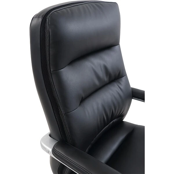Beautyrest Platinum Sofil Bonded Leather Executive Chair, Black (49404B) - Image 3