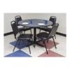 Regency Cain Breakroom Table, 42"D X 42"W, Gray (TB42RNDGY)