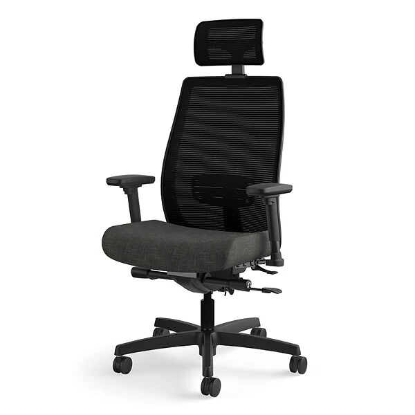 HON Endorse Fabric/Mesh Mid-Back Task Chair With Headrest, Starry Night, All-Adjustable Arms (HONLWM3VOP11HR) - Image 7
