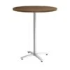 Union & Scale™ Workplace2.0™ Multipurpose 36" Round Pinnacle Laminate Bistro Height Silver Base Table (54803)