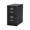 Quill Brand® 2-Drawer Vertical File Cabinet, Locking, Letter, Black, 26.5"D (28882D)