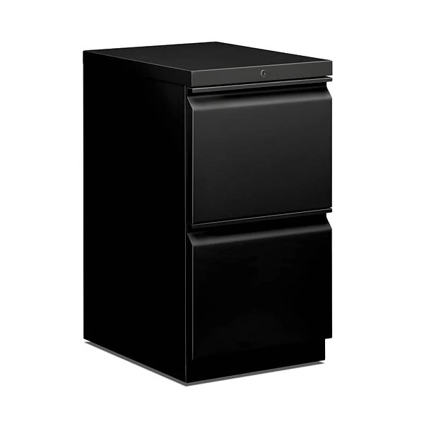 HON Pedestal File, File/File, 15"W, Black (BSXHBMP2FP)