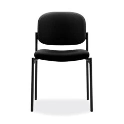 HON Scatter Fabric Stacking Guest Chair, Black (BSXVL606VA10)