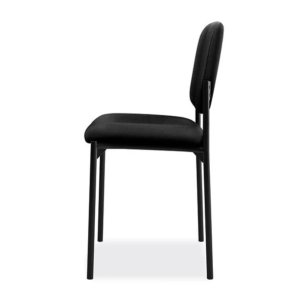 HON Scatter Fabric Stacking Guest Chair, Black (BSXVL606VA10) - Image 3