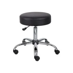 Boss Be Well Medical Spa Professional 26.5" Stool, Black (B240-BK)