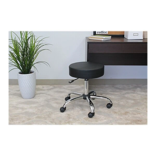 Boss Be Well Medical Spa Professional 26.5" Stool, Black (B240-BK) - Image 3