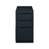 Quill Brand® 3-Drawer Vertical File Cabinet, Locking, Black, Letter, 22.88"D (25170D)