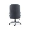 Quill Brand® Mcallum Bonded Leather Manager Chair, Gray (51474)