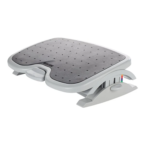 Kensington SmartFit Solemate Plus Tilt Adjustable Footrests, Platinum/Gray (KMW56146) - Image 2