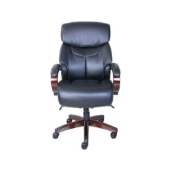 La-Z-Boy Bradley Bonded Leather Executive Chair, Black (46089-CC)