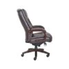 La-Z-Boy Winston Ergonomic Faux Leather Executive Big & Tall Chair, 400 Lb. Capacity, Brown (44763)