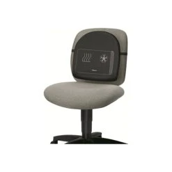 Fellowes Heat And Soothe Back Support, Black (9190001)