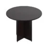 Global Industries Preside 42''W Round Conference Tabletop, Gray (TDSL42R-AEL)