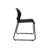 HON GuestStacker Plastic Banquet/Reception Chairs, Onyx, 4/Pack (HON4031ONT)