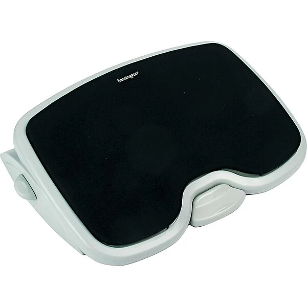 Kensington Solemate Tilt Adjustable Footrests, Gray/Black (KMW56144)