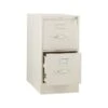 HON 310 Series 2-Drawer Vertical File Cabinet, Locking, Letter, Putty/Beige, 26.5"D (HON312PL)