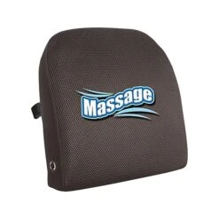 Relaxzen Memory Foam Massage Cushion, Black (60-2804MH05)