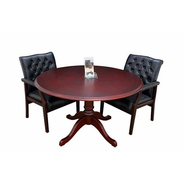 Regency Ivy Wood Accent Chair, Black (9075BK) - Image 4