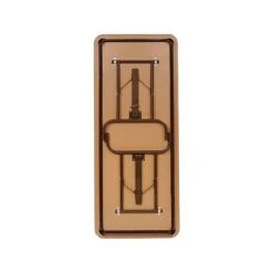 ICEBERG Premium Folding Table, 96" X 30", Mahogany (55234)