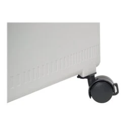 Storex Deluxe 2-Drawer Vertical File Cabinet, Mobile, Letter, Metal, 19" (61352U01C)