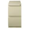2-Drawer Mobile File Cabinet, Putty, 23" Deep (19305)