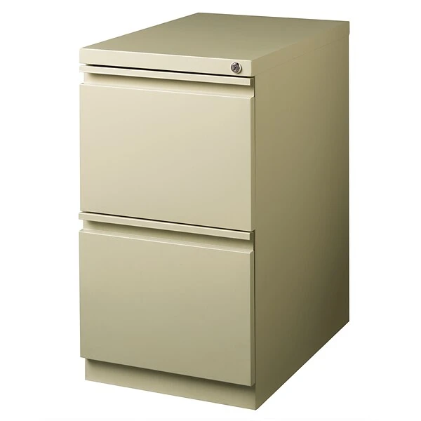 2-Drawer Mobile File Cabinet, Putty, 23" Deep (19305) - Image 2