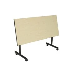 Regency Kobe Flip Top Mobile Training Table, 24"D X 48"W, Maple (MKFT4824PL)