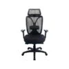 Tempur-Pedic Mesh Back Fabric Computer And Desk Chair, Black (TP6450-BLKMB)