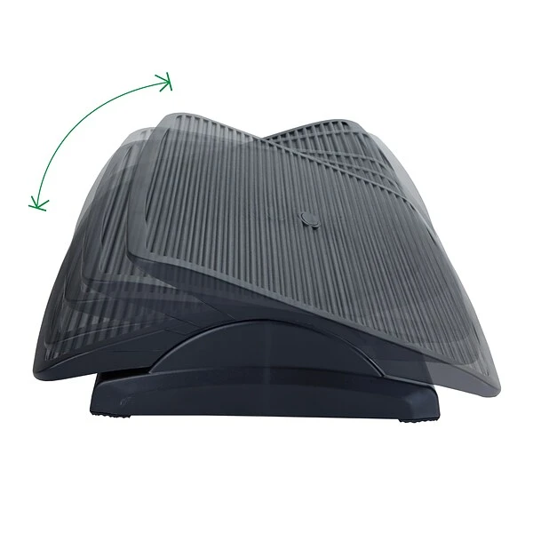 Mind Reader Tilt Adjustable Footrests, Black (FTLINE-BLK) - Image 5