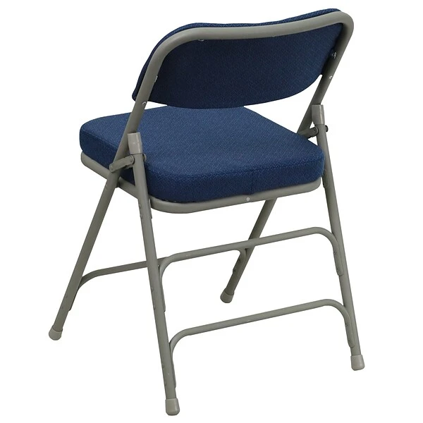 Flash Furniture HERCULES Series Fabric Folding Chair, Navy, 2/Pack (2HAMC320AFNVY) - Image 6