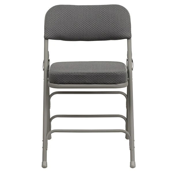 Flash Furniture HERCULES Series Fabric Folding Chair, Gray, 2/Pack (2HAMC320AFGRY) - Image 5