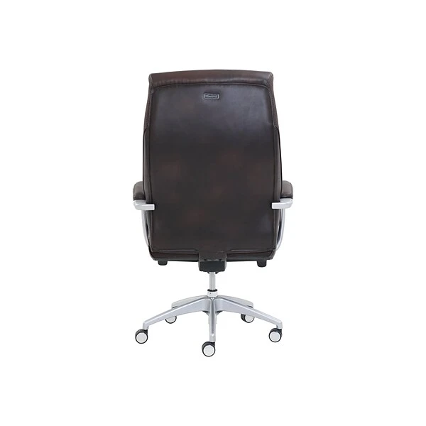 Beautyrest Royo Ergonomic Leather Executive Big & Tall Chair, 400 Lb. Capacity, Brown (51449) - Image 4